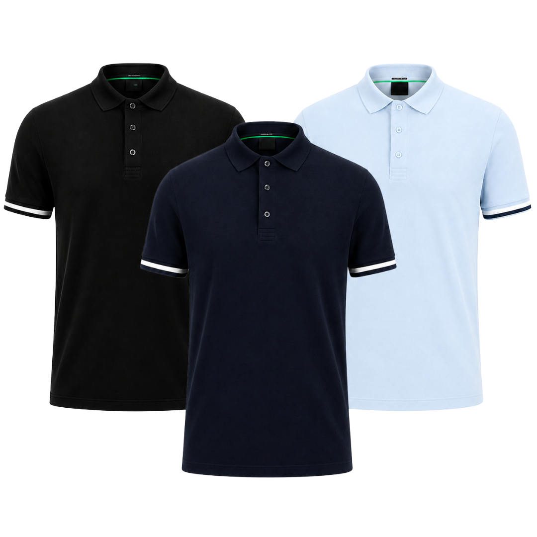 Pack de 3 Polos Clásicos