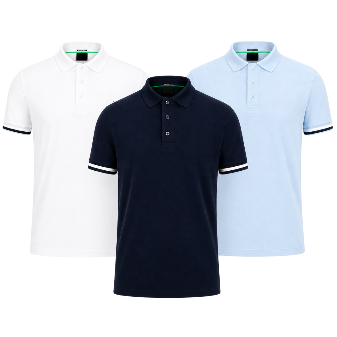 Pack de 3 Polos Clásicos