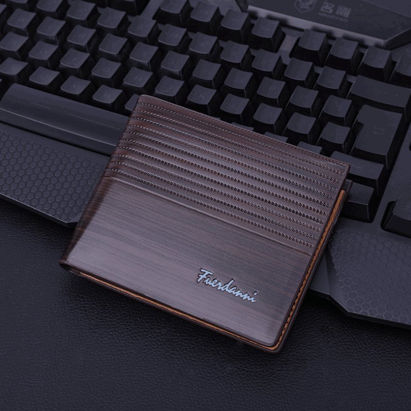 Men's Embossed Multi - Card Wallet - Sanvelier
